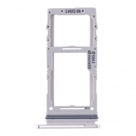 Tiroir double Sim/SD Samsung Galaxy S20 (G980F) et S20 Plus (G985F) - Blanc