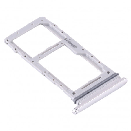 Tiroir double Sim/SD Samsung Galaxy S20 (G980F) et S20 Plus (G985F) - Blanc