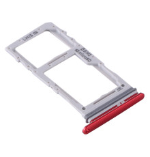 Tiroir double Sim/SD Samsung Galaxy S20 (G980F) et S20 Plus (G985F) - Rouge