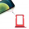 Tiroir Sim iPhone 12 Mini - Rouge