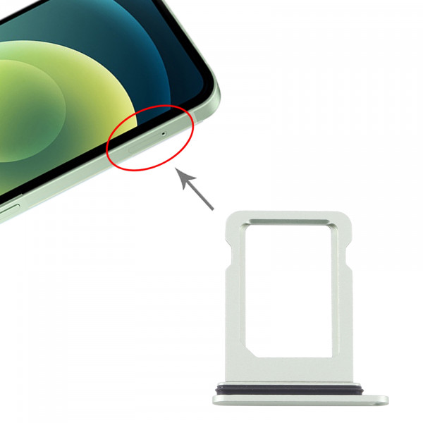 Tiroir Sim iPhone 12 - Vert