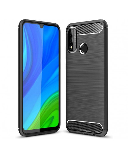 Coque en Fibre de Carbone Huawei P Smart (2020) - Noir