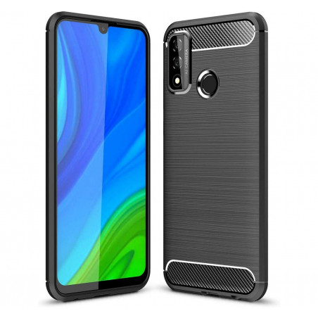 Coque en Fibre de Carbone Huawei P Smart (2020) - Noir