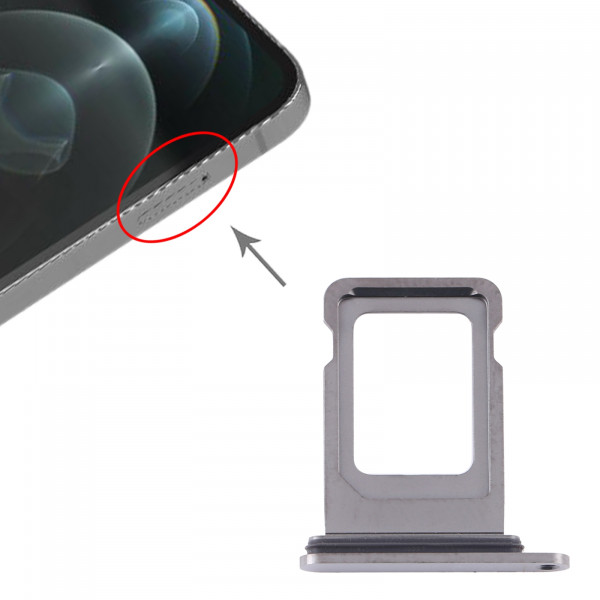 Tiroir Sim iPhone 12 Pro et 12 Pro Max - Noir