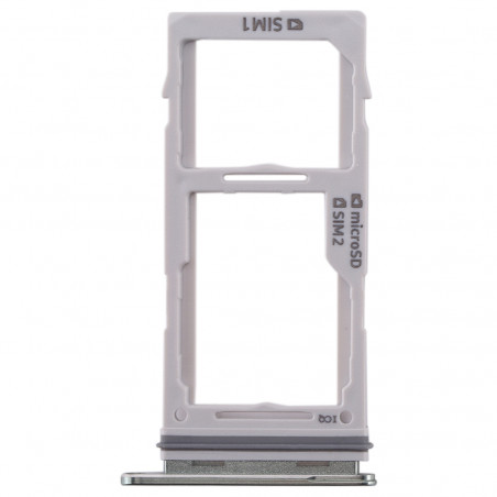 Tiroir double Sim/SD Samsung Galaxy S10 (G973F)/S10+ (G975F) - Vert Prisme