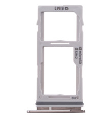 Tiroir double Sim/SD Samsung Galaxy S10 (G973F)/S10+ (G975F) - Noir Prisme