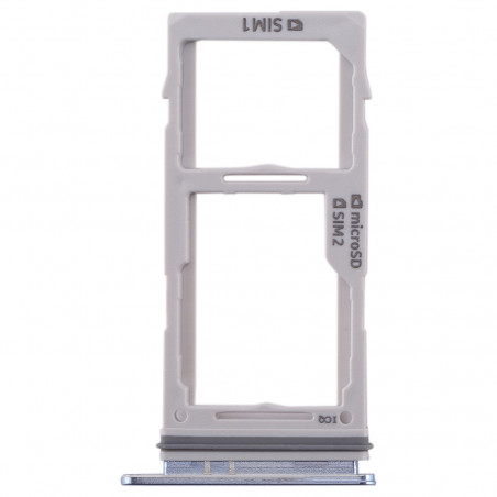 Tiroir double Sim/SD Samsung Galaxy S10 (G973F)/S10+ (G975F) - Bleu