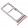 Tiroir double Sim/SD Samsung Galaxy S10 (G973F)/S10+ (G975F) -  OR Rose