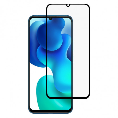 Film en Verre Trempé Intégral Xiaomi Mi 10 Lite - Contour Noir