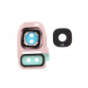 Lentille caméra arrière avec contour Samsung Galaxy S7 Edge (G935F) - Rose