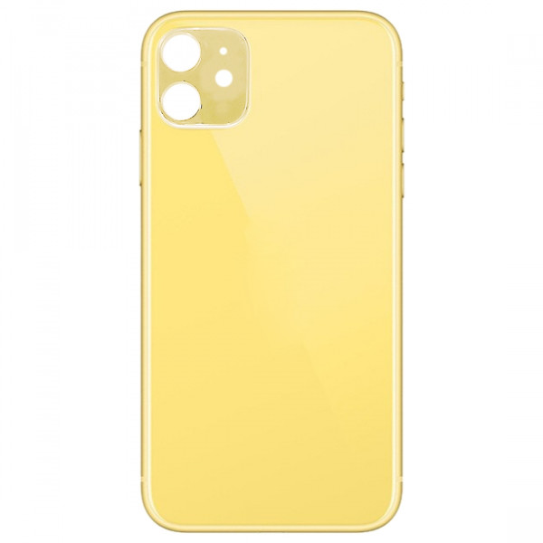 Vitre Arrière de Remplacement iPhone 11 - Jaune