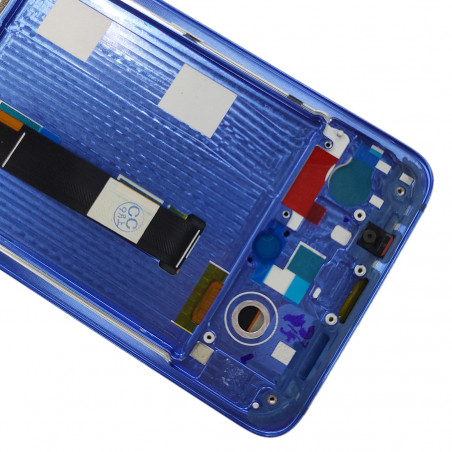 Écran complet pré - monté sur Châssis Xiaomi Mi 9 - Bleu