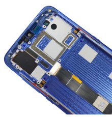 Écran complet pré - monté sur Châssis Xiaomi Mi 9 - Bleu