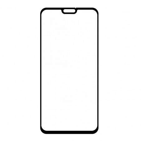 Film en Verre Trempé Intégral Huawei Honor 8X - Contour Noir