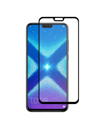 Film en Verre Trempé Intégral Huawei Honor 8X - Contour Noir