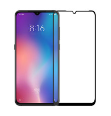 Film en Verre Trempé Intégral Xiaomi Mi 9 - Contour Noir
