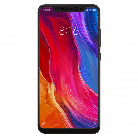 Film en Verre Trempé Intégral Xiaomi Mi 8 - Contour Noir