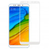 Film en Verre Trempé Intégral Xiaomi Redmi 5 Plus - Contour Blanc