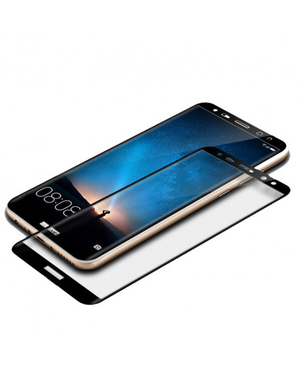 Film en Verre Trempé Intégral Huawei Mate 10 Lite - Contour Noir