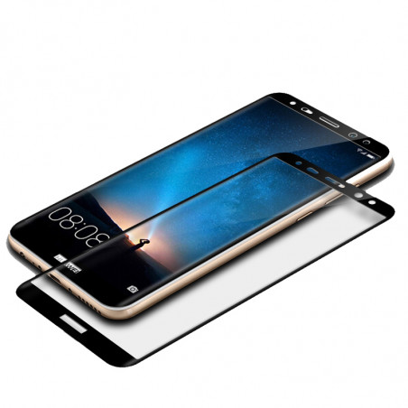 Film en Verre Trempé Intégral Huawei Mate 10 Lite - Contour Noir