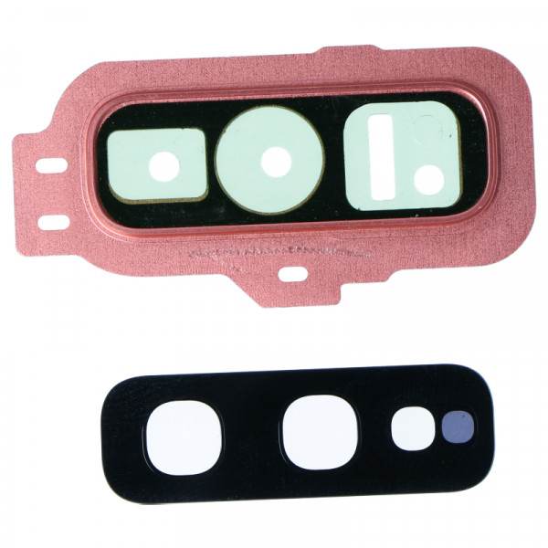 Lentille caméra arrière avec contour Samsung Galaxy S10e (G970F) - Rose