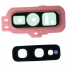 Lentille caméra arrière avec contour Samsung Galaxy S10e (G970F) - Rose