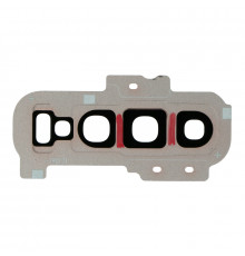 Lentille caméra arrière avec contour Samsung Galaxy S10+ (G975F) - Blanc Prisme