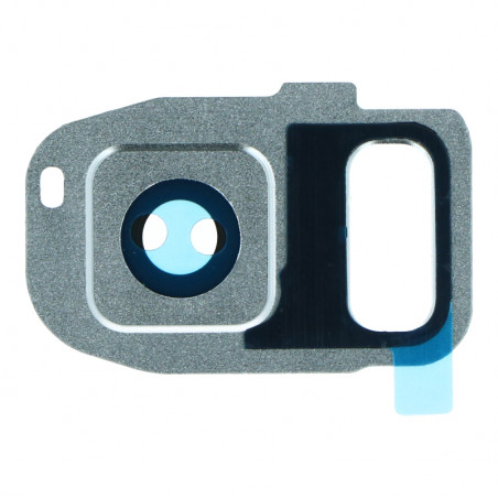 Lentille caméra arrière avec contour Samsung Galaxy S7 Edge (G935F) - Argent