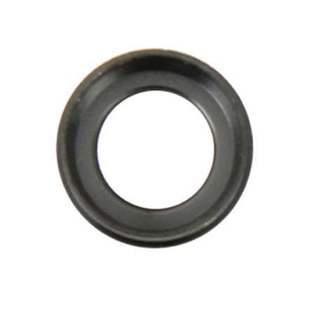 Lentille caméra arrière avec contour iPhone 6/6S - Noir