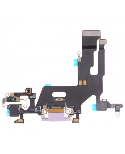 Nappe Connecteur de Charge iPhone 11 - Mauve