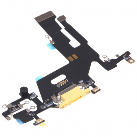 Nappe Connecteur de Charge iPhone 11 - Jaune