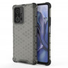Coque Antichoc Modèle Nid d'Abeille Xiaomi 11T et 11T Pro - Gris Anthracite