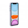 Coque Silicone avec Porte carte iPhone 12 Pro Max - Violet