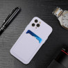 Coque Silicone avec Porte carte iPhone 11 Pro Max - Violet