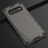 Coque Antichoc Modèle Nid d'Abeille Samsung Galaxy S10 Plus (G975F) - Gris Anthracite
