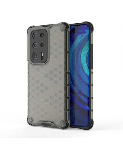 Coque Antichoc Modèle Nid d'Abeille Huawei P40 Pro - Gris Anthracite