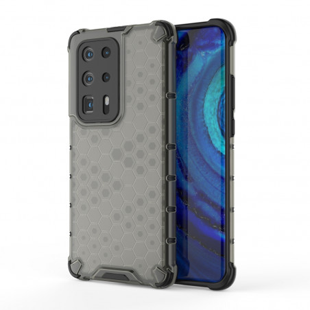 Coque Antichoc Modèle Nid d'Abeille Huawei P40 Pro - Gris Anthracite