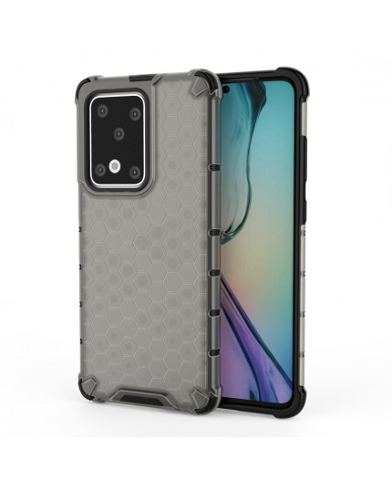 Coque Antichoc Modèle Nid d'Abeille Huawei P40 - Gris Anthracite