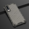 Coque Antichoc Modèle Nid d'Abeille Huawei P30 - Gris Anthracite