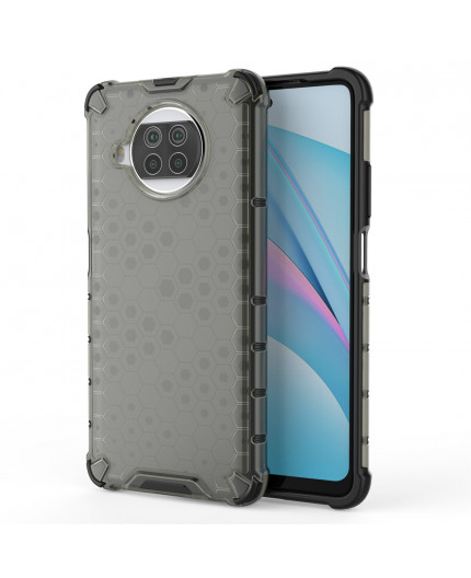 Coque Antichoc Modèle Nid d'Abeille Xiaomi Mi 10T Lite/Note 9 Pro - Gris Anthracite
