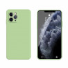 Coque Silicone avec Protection optique iPhone 11 Pro - Vert Matcha