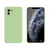 Coque Silicone avec Protection optique Xiaomi Mi 11 - Vert Matcha