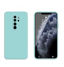 Coque Silicone avec Protection optique Xiaomi Redmi Note 8 Pro - Bleu Méditerranée