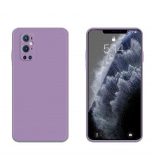 Coque Silicone avec Protection optique OnePlus 9 Pro - Mauve
