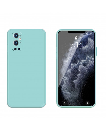 Coque Silicone avec Protection optique OnePlus 9 Pro - Bleu Méditerranée