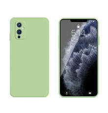 Coque Silicone avec Protection optique OnePlus 9 - Vert Matcha