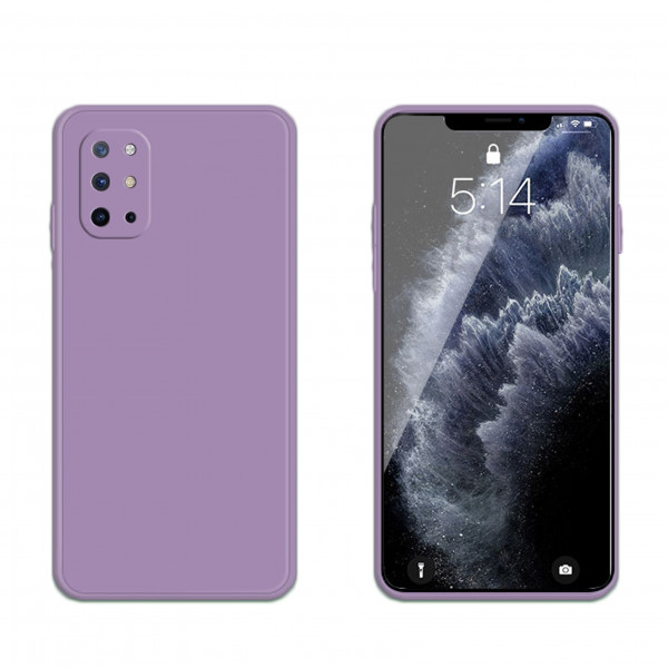 Coque Silicone avec Protection optique OnePlus 8T - Mauve