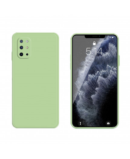 Coque Silicone avec Protection optique OnePlus 8T - Vert Matcha