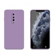 Coque Silicone avec Protection optique OnePlus 8 - Mauve