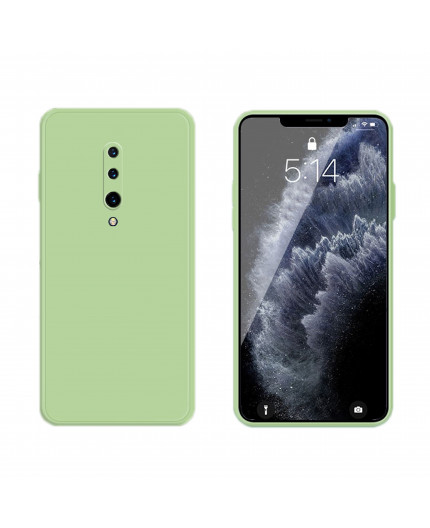 Coque Silicone avec Protection optique OnePlus 7 Pro - Vert Matcha